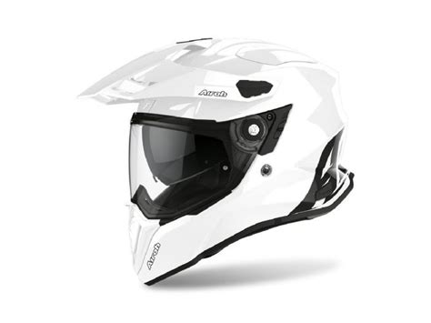 EM MOTO Airoh Commander Color White Gloss Helmet Full Face