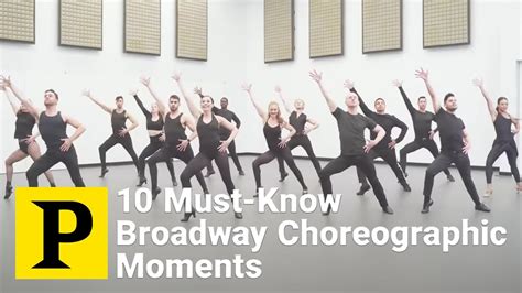 10 Must-Know Choreographic Moments Emblematic of Broadway Dance - YouTube