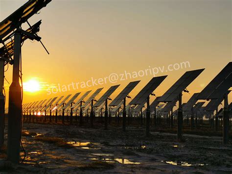 China Original Dual Access Solar Tracker Semi Auto Dual Axis