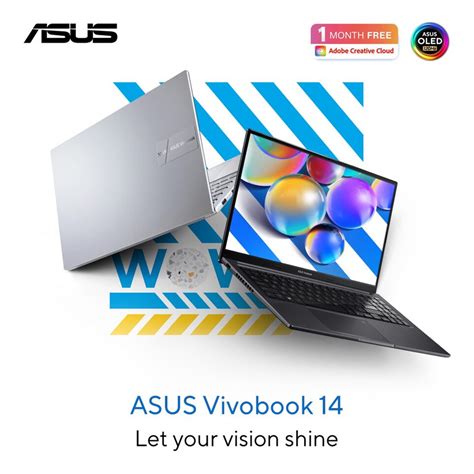 Asus Vivobook 14 A1404v Apb007wsm 14 Fhd Laptop Quite Blue Core 5 120u 16gb 512gb Ssd