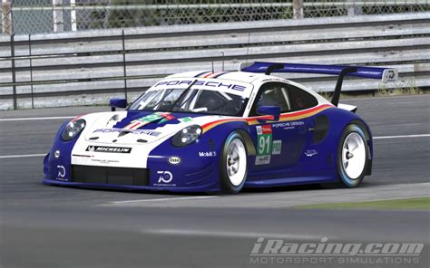 Porsche Rsr Gte Heures Du Mans By Sam Winton