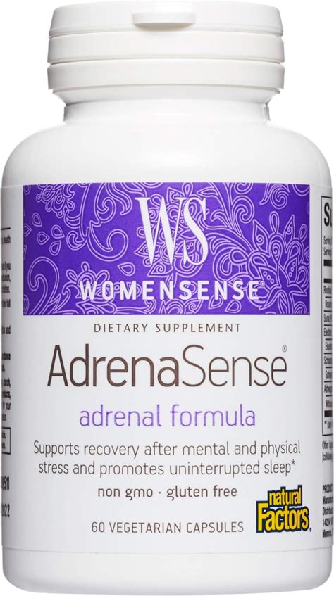 Womensense Adrenasense By Natural Factors Adrenasense