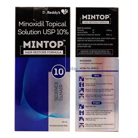 Dr Reddy S Mintop Minoxidil Solution