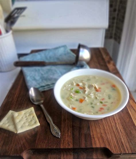 The Cooking Actress Cheesy Chicken And Potato Chowder