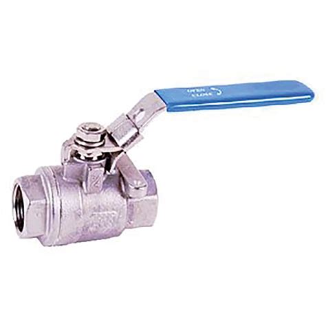 1 1 2 BSPP Female Two Piece Lever Ball Valve Shepherd Hydraulics