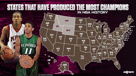 States That Have Produced The Most Nba Finals Champions