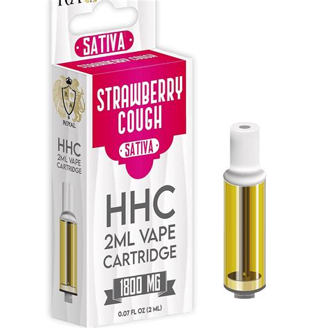 Ra Royal R A Royal Hhc 2ml Cartridge Strawberry Cough Sativa Leafly