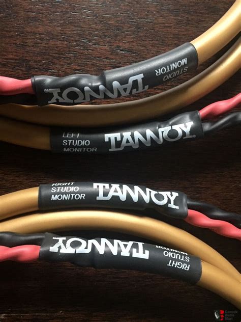 Tannoy Reference Loudspeaker Cable Made By Van Den Hul Inspiration