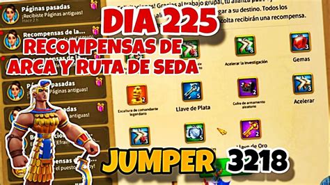 Jumper Serie Dia Recompensas De Arca De Osiris Y Ruta De Seda