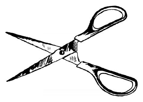 Craft Scissors Sketch 2726739 Vector Art at Vecteezy