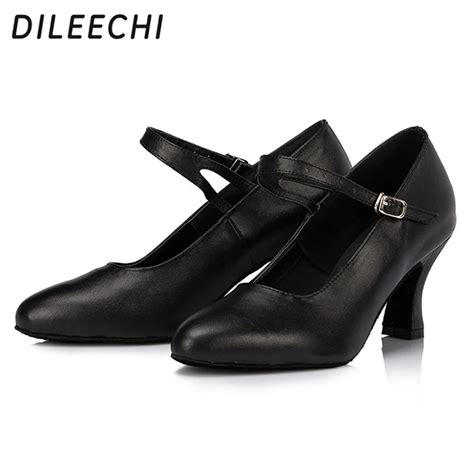 Dileechi Preto De Couro Genu No Modernos Sapatos De Dan A Sapatos De