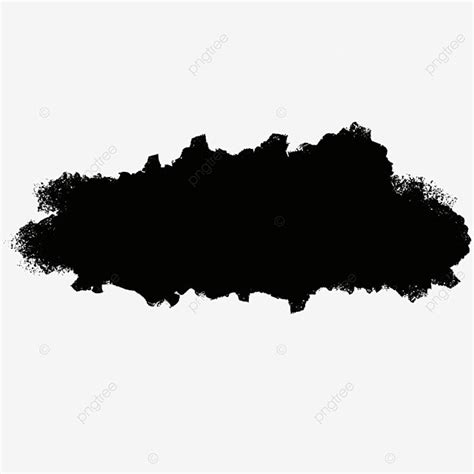 Grunge Texture Brush Hd Transparent Brush Black Grunge Texture Brush