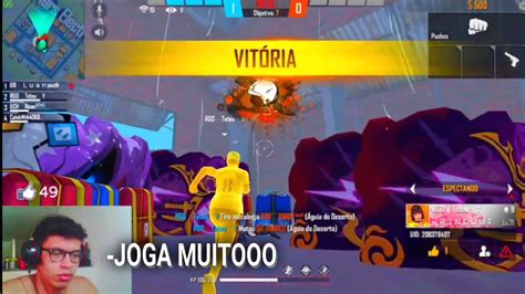 Impressionei Os Streamers A Minha Jogabilidade Free Fire