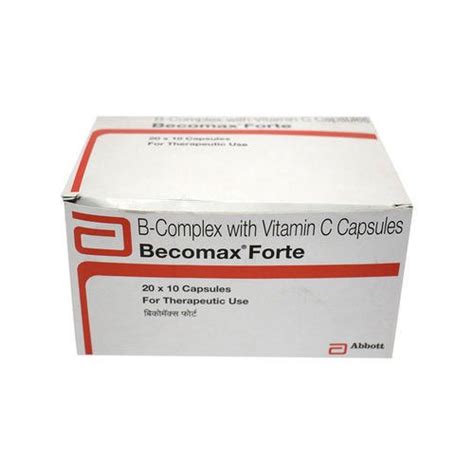 Becomax Forte Nutritional Supplement Capsule 10 Capsule Strip Price