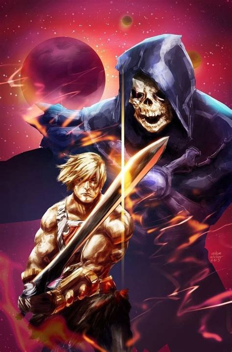 Ilustraciones De He Man Para Decir Ya Tengo El Poder S