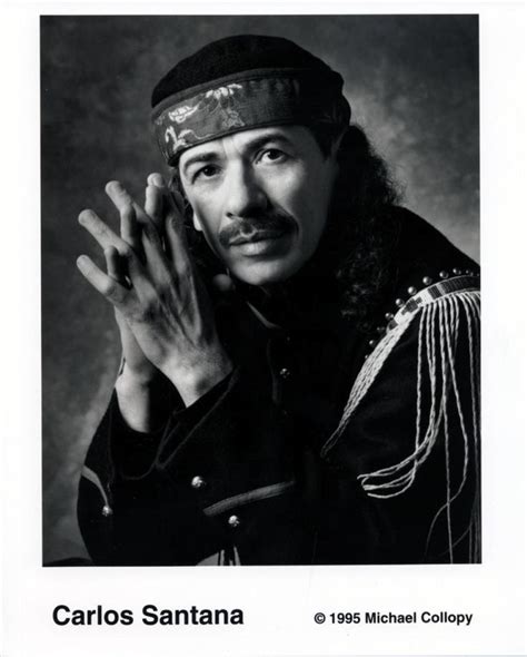 Carlos Santana Vintage Concert Photo Promo Print 1995 At Wolfgangs