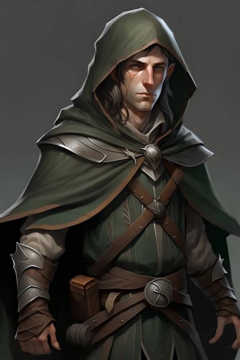 Male High Elf Ranger Wearing A Leathe Gallery Stablecog