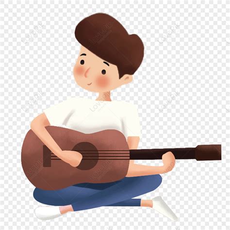 Niño Tocando La Guitarra PNG Imágenes Gratis Lovepik