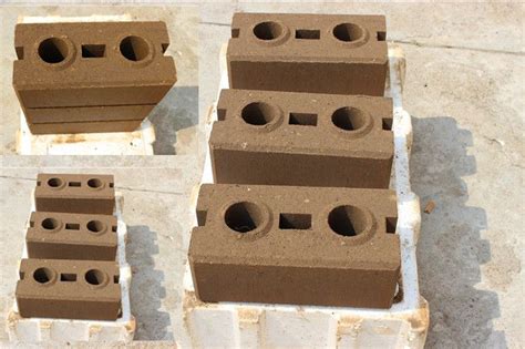 Soil Cement Clay Interlocking Lego Brick 250 125 75mm