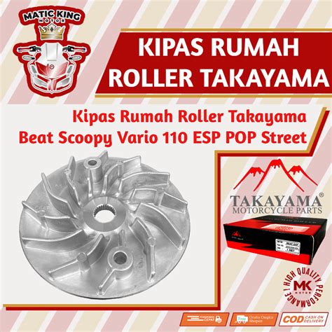 Jual Kipas Lawan Rumah Roller Beat Vario Scoopy 110 ESP POP Street K44