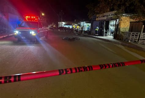 EN TULUM Motociclista Embiste Y Mata A Adulto Mayor En Bicicleta