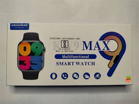 Max Black Bluetooth Smartwatch Kw Model Name Number K At Rs