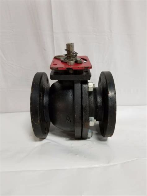 American 4000 Series 3 125 Cast Iron Flanged End Ball Valve WOG 200