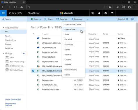 Sharepoint And Onedrive For Business Files Import Power Query