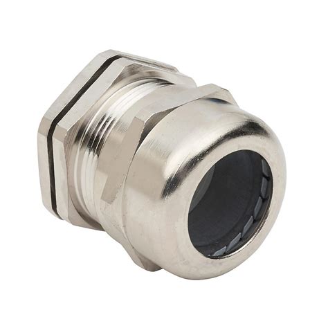 Cable Gland 5pk Pg29 Thread Type Nickel Plated Brass Ip68 Pn Bsbcx 07 Automationdirect