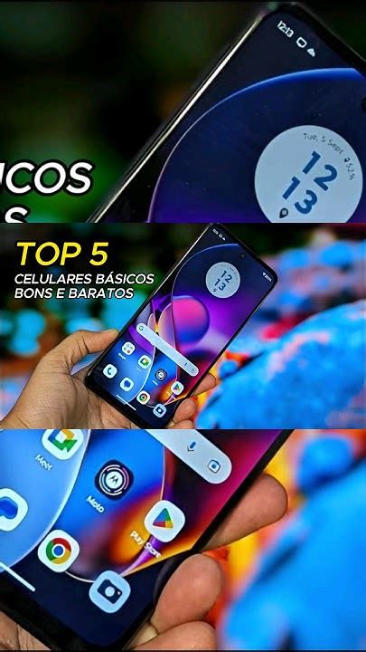 Top 5 Celulares BÁsicos Bons E Baratos Em 2024 Celular Smartphone