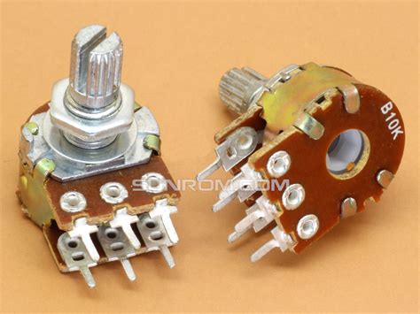 K L Mm Rotary Potentiometer Volume Control Double