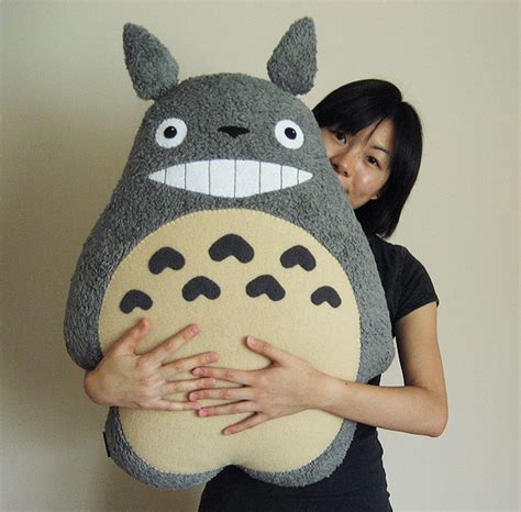 Totoro Pillow By Melkatsa On Deviantart