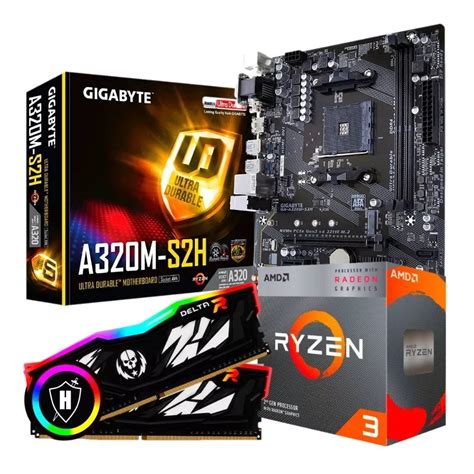 Kit Processador Ryzen 3 3200g Placa Asus Prime A320m K Mebuscar Brasil