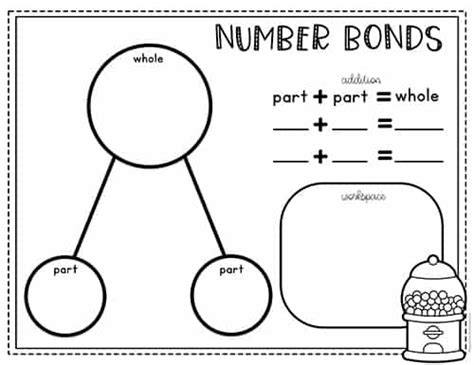 Number Bond Template Superstar Worksheets Worksheets Library