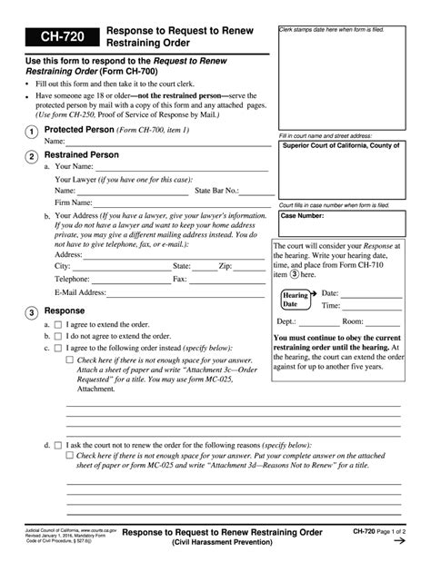 Fillable Online Imperial Courts Ca Use This Form To Respond To The