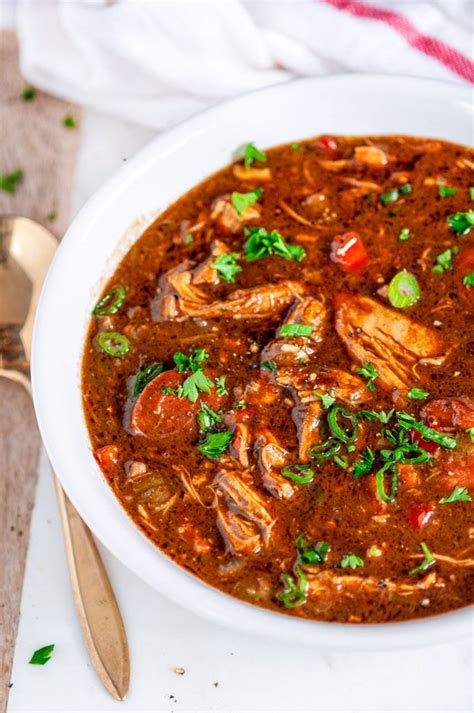 New Orleans Chicken Sausage Gumbo Recipe Chicken Sausage Gumbo