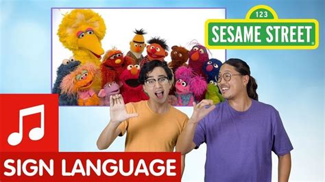 Sesame Street: Sign the Sesame Street Alphabet Song in American Sign ...