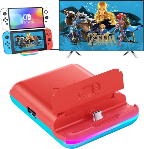 Boxpsii Docking Station For Nintendo Switch Nintendo Switch Oled Tv Switch Dock