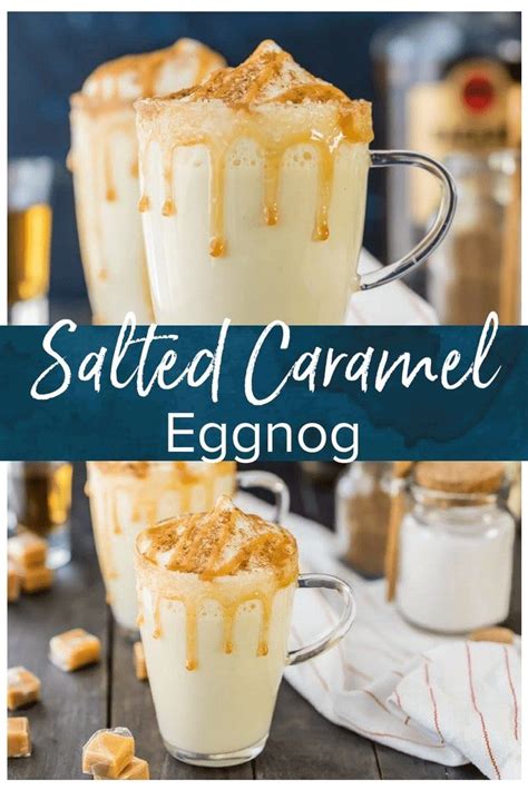 This Salted Caramel Eggnog Recipe Is My New Holiday Favorite This Is