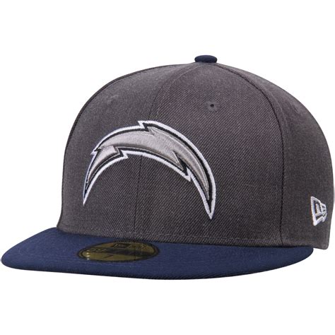 Men's Los Angeles Chargers New Era Heathered Gray/Navy Shader Melt 2 ...