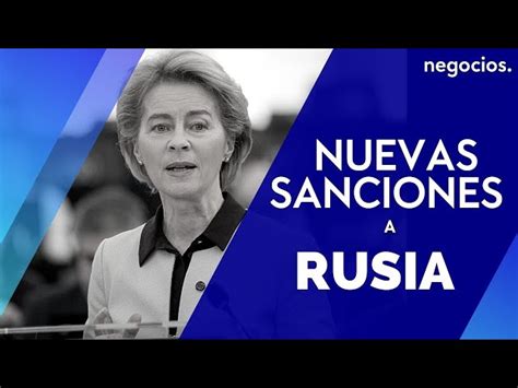 Europa quiere enmendar su error y adoptará sanciones adicionales a las