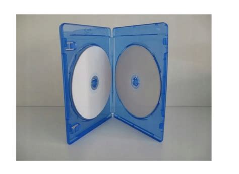 Pudełka na płyty BLU RAY x 2 11mm CD DVD BDR 10 szt