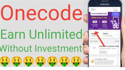 Onecode App Se Paise Kaise Kamaye Best Refer And Earn Apps Work From