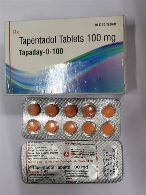 Tapentadol Tablet 100 Mg At Rs 350stripe Tapidol In Nagpur Id