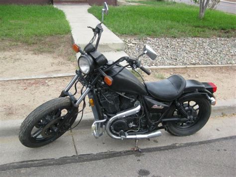 1984 Honda Shadow Vt700c Satin Black Murdered For Sale On 2040 Motos