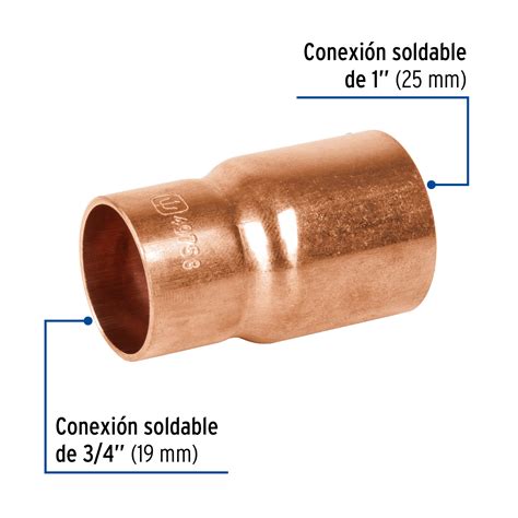 Cc Truper Cople Reducci N Bushing Cobre X Foset