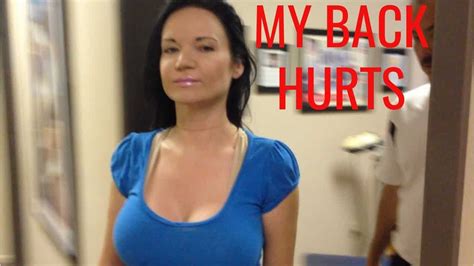 Hot Massage Therapist Gets Chiropractic Adjustment Youtube