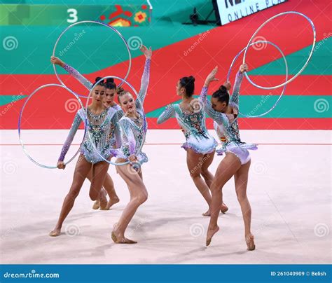 39th Fig Rhythmic Gymnastics World Championships Editorial Stock Image