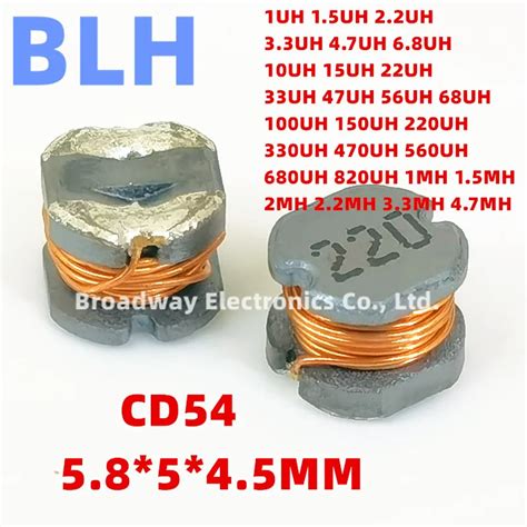 Pcs Cd Smd Patch Power Inductor Mh Mh Mh Mh