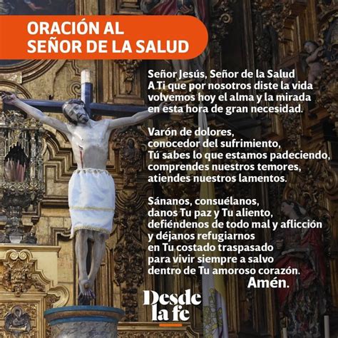 Oración al Señor de la Salud por los enfermos 13Lunas